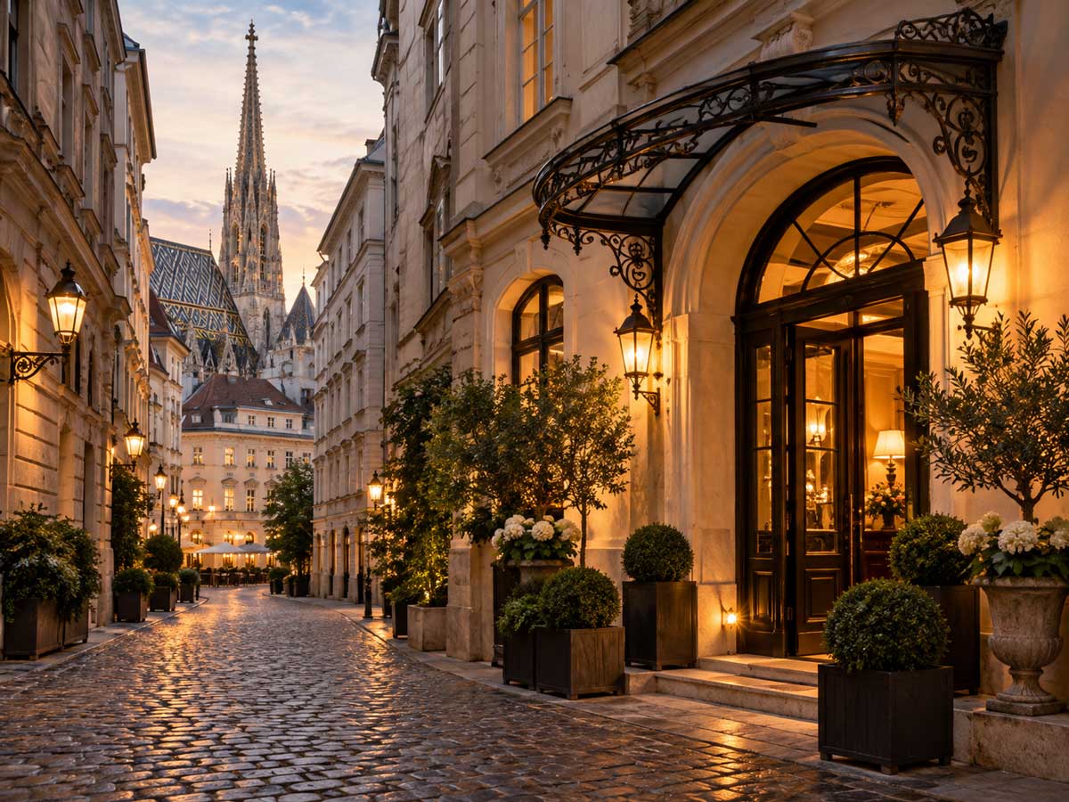 Hotels mitten im Welterbe des 1. Bezirks in Wien
